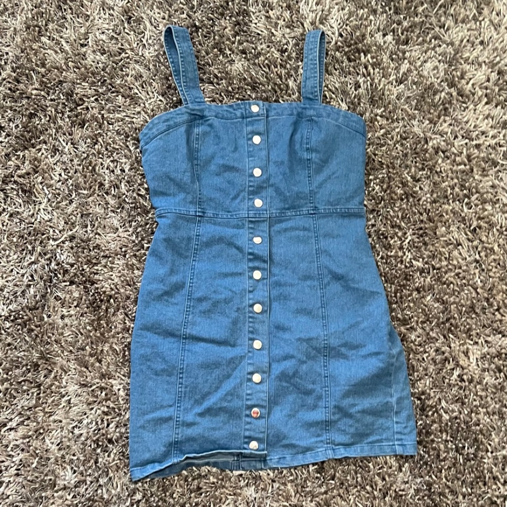 Denim dress, never been worn